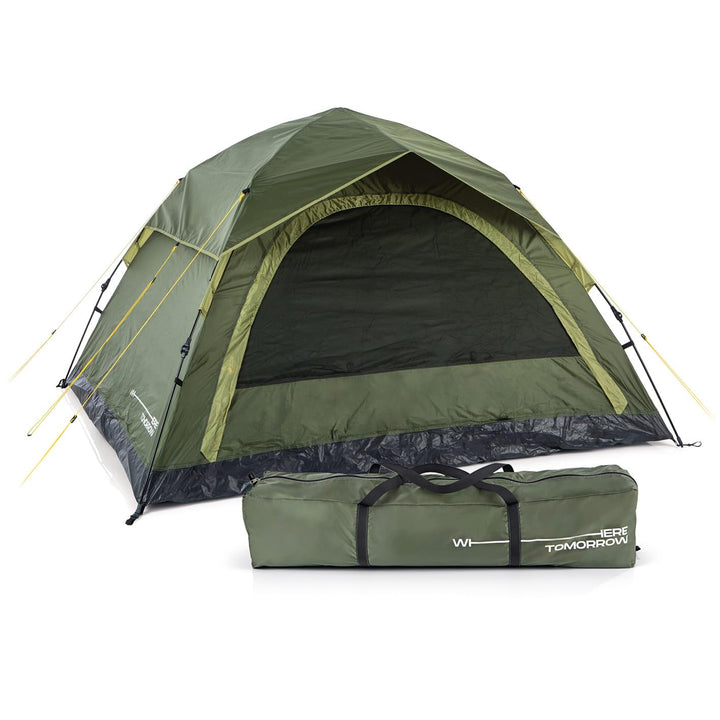 Where Tomorrow Pop Up Zelt | 2-3 Personen Zelt, 4 Personen Zelt oder 5-6 Personen Zelt | Wetterfeste
