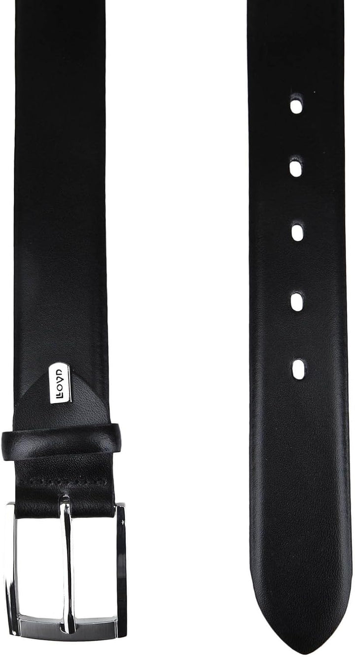 LLOYD Leder Gürtel 1375 verschiedene Farben, Farbe:Schwarztöne, Länge:115 cm