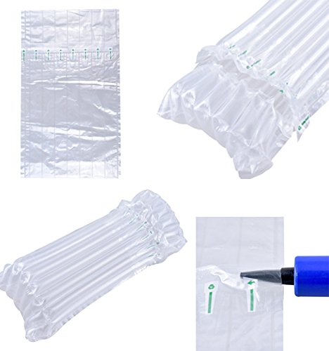 Inflatable Air Bag Bubble Wrap Packaging Bag Cushion for Wine Bottle Shockproof Protection (50), 50