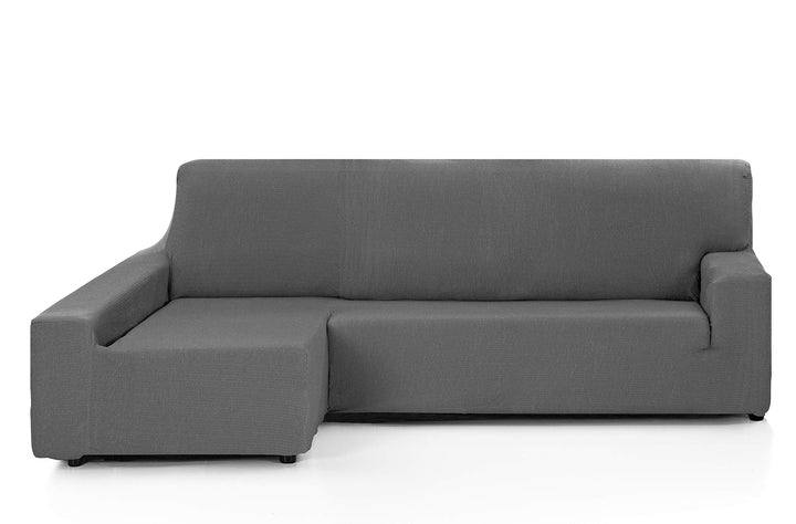 Schutzhülle Sofa elastisch Tunez Martina Home Chaisse Longue Brazo Izquierdo grau langer linker Arm