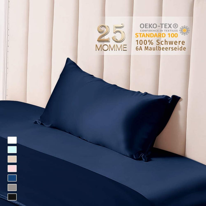THXSILK 25 Momme Seide Kissenbezug für Haar und Haut - Maulbeerseide Kissenbezug - Hypoallergen mit