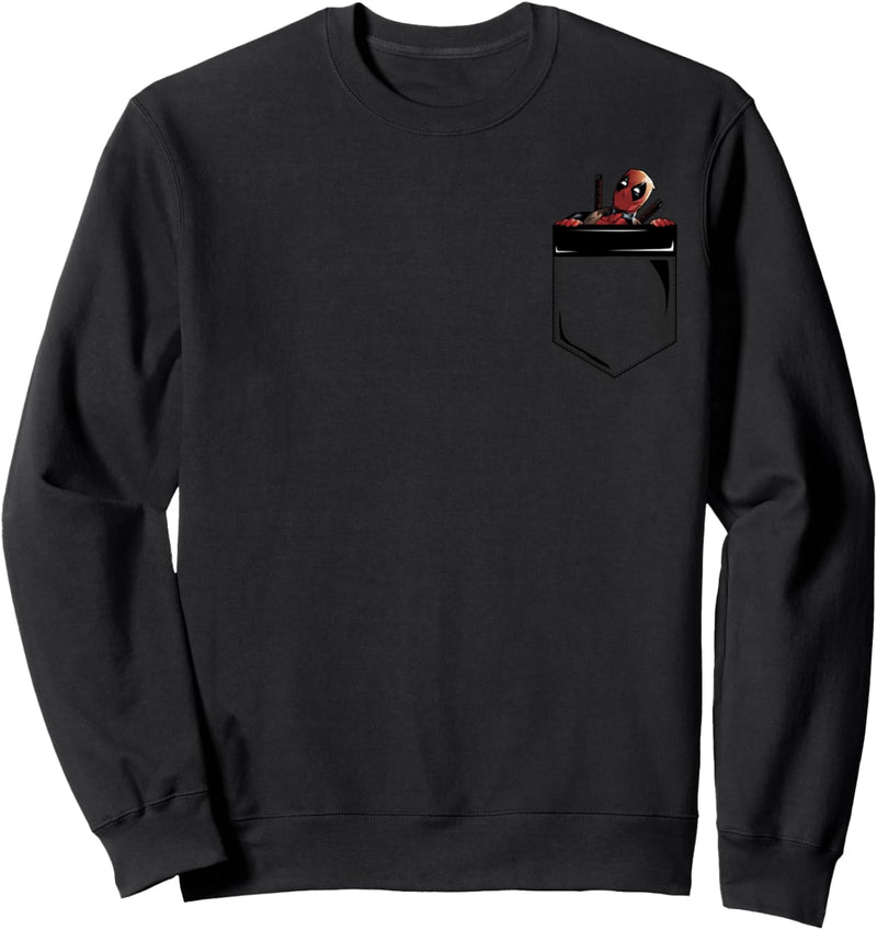 Marvel Deadpool Corner Pocket Peek Sweatshirt