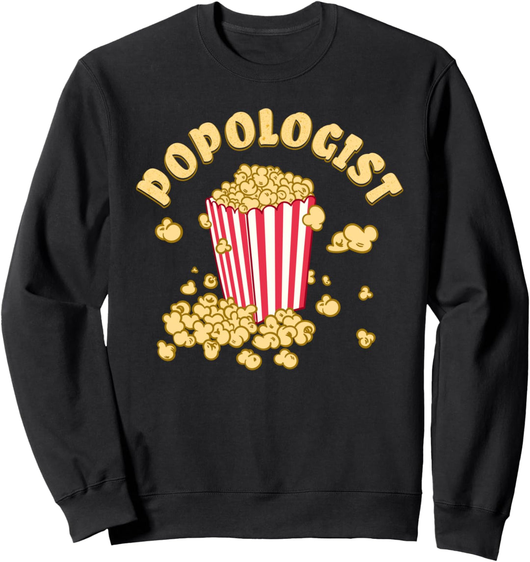 Popcorn Snack Kino Süss Salzig - Popcorn Sweatshirt