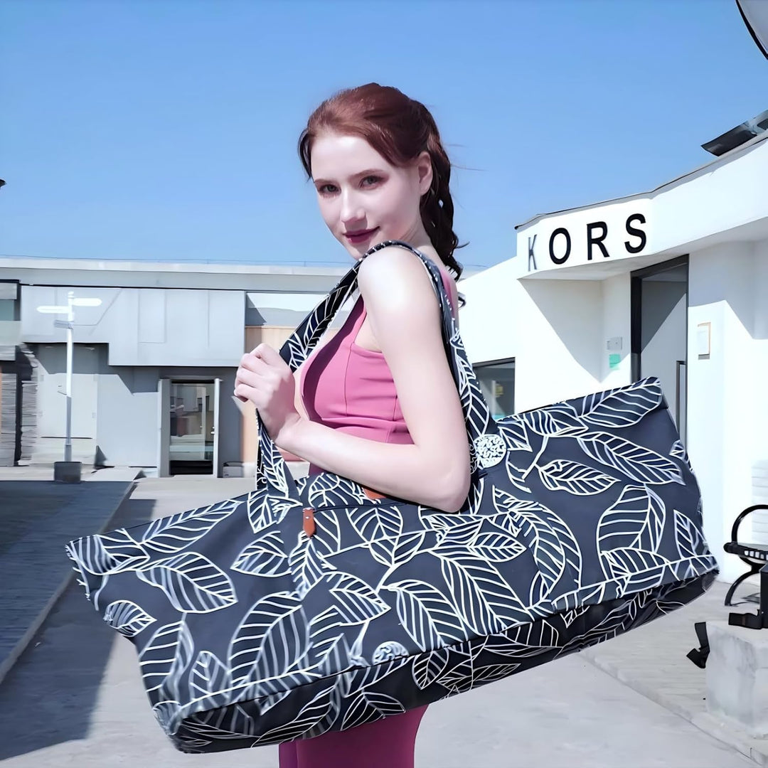Grosse Yogamatten-Tasche für Damen und Herren, Reise-Turnbeutel für Pilates, Büro, Strand, Workout,
