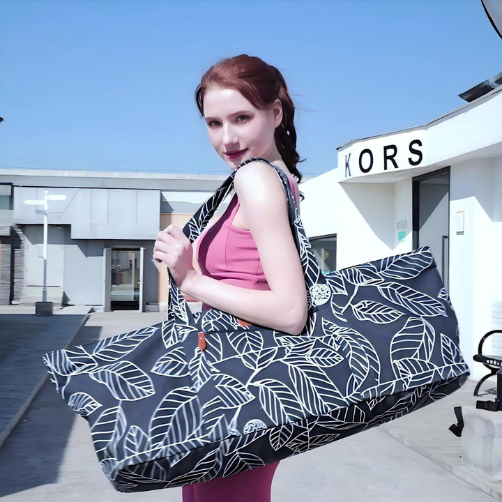 Grosse Yogamatten-Tasche für Damen und Herren, Reise-Turnbeutel für Pilates, Büro, Strand, Workout,