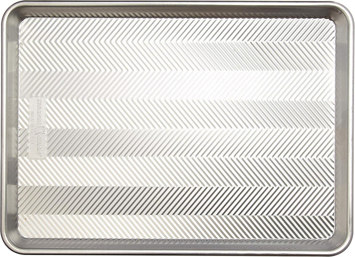 Nordic Ware 2-Piece Prism Set-Half, Quarter Sheet, Aluminum Half and Quarter Sheet 1 Pack, Half and