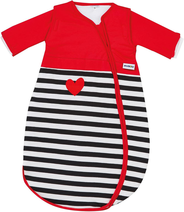 Gesslein 773110 Bubou Babyschlafsack mit abnehmbaren Ärmeln: Temperaturregulierender Ganzjahresschla