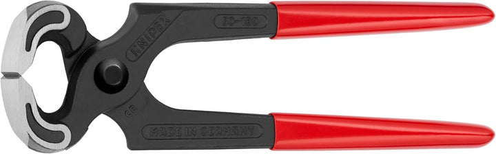KNIPEX Kneifzange mit Kunststoff überzogen 180 mm, 50 01 180 180 mm Griffe mit Kunststoffhüllen, Rot