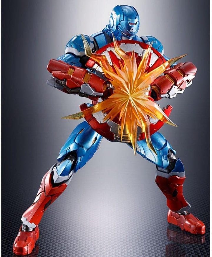 Figur SH Figuarts Captain America Tech-On Los Vengadores Avengers Marvel 16cm