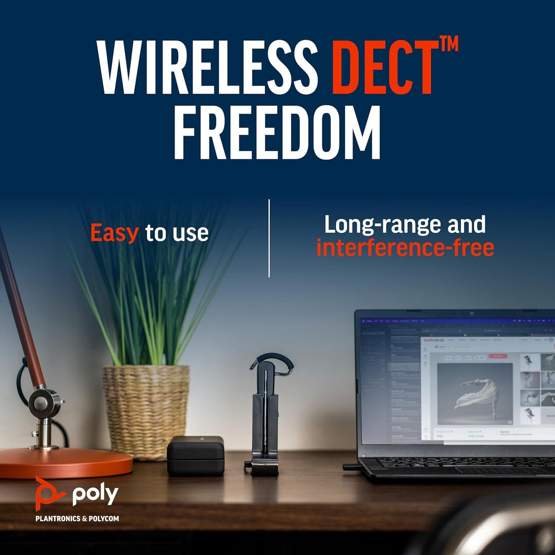 Plantronics S8245UC DECT Headset Savi Mono USB-A, 211203-02 (Mono USB-A)