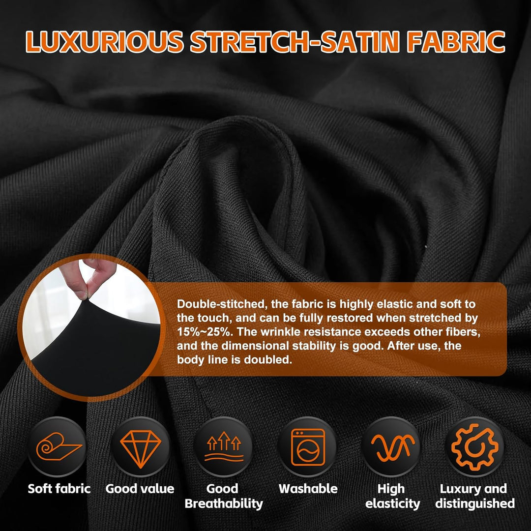 Autoabdeckung Indoor für Ford Mustang 2005-2025, Stretch Soft Satin Massgeschneidert Atmungsaktiv St