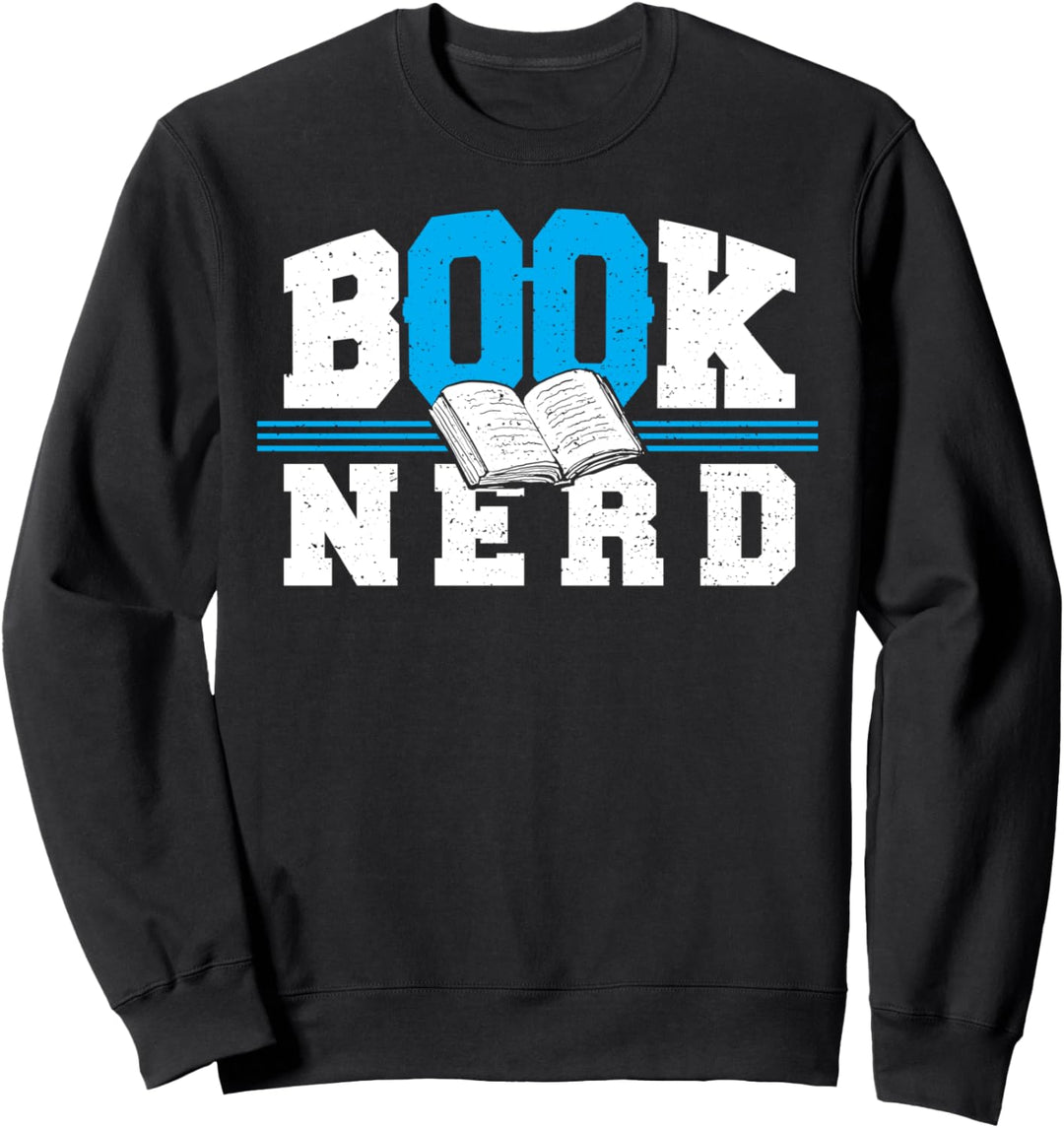 Funny Nerd: Book Nerd - Lesen Sweatshirt