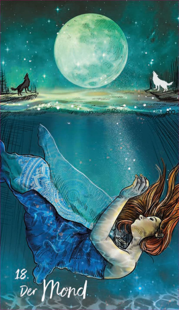 Licht und Schatten Tarot: 78 Karten mit Begleitbuch, Karten