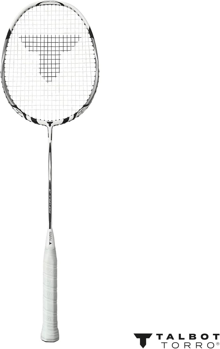 Talbot-Torro Badminton Set Isoforce 211, Graphit Badmintonschläger Set für den sofortigen Start, Bad