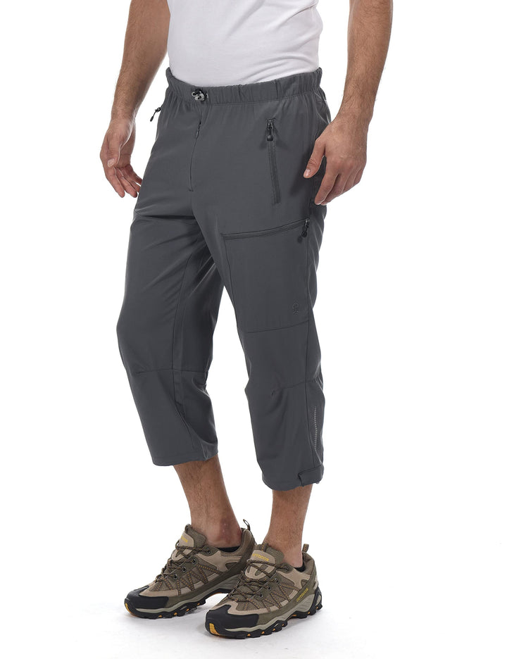 Little Donkey Andy Herren Outdoor Wanderhose Quick Dry 3/4 Capri Shorts Leichte Trekkinghose Wanderr