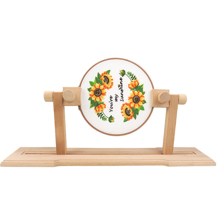 RoseFlower Stickrahmen ständer Grösse Verstellbar Embroidery Stand,Stickrahmen Halterung Aus Holz,36