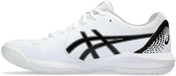 ASICS Dedicate 8 Mann Tennisschuhe Blau Weiss 42 EU White Black, 42 EU White Black