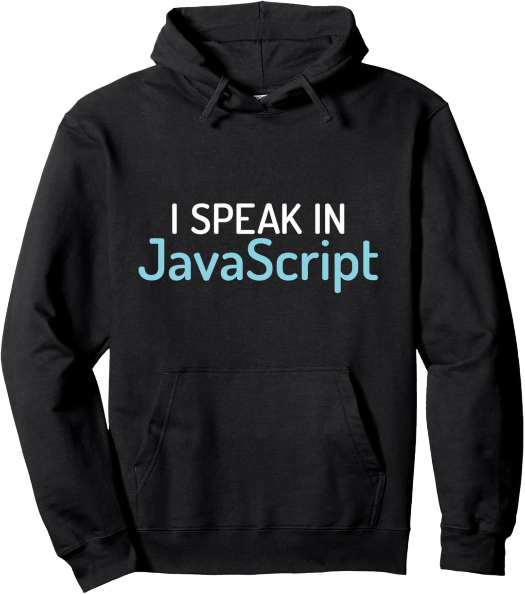 Ich spreche in Javascript - Funny Java-Programmierentwickler Pullover Hoodie