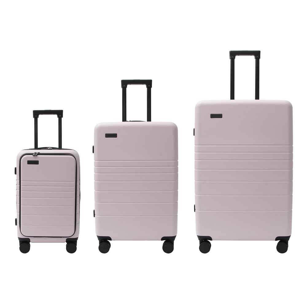 ETERNITIVE E3 Pro Kofferset 3-teilig S-M-L USB Hartschale PC Pink Rosa Pro Kofferset 3-tlg. (S+M+L),