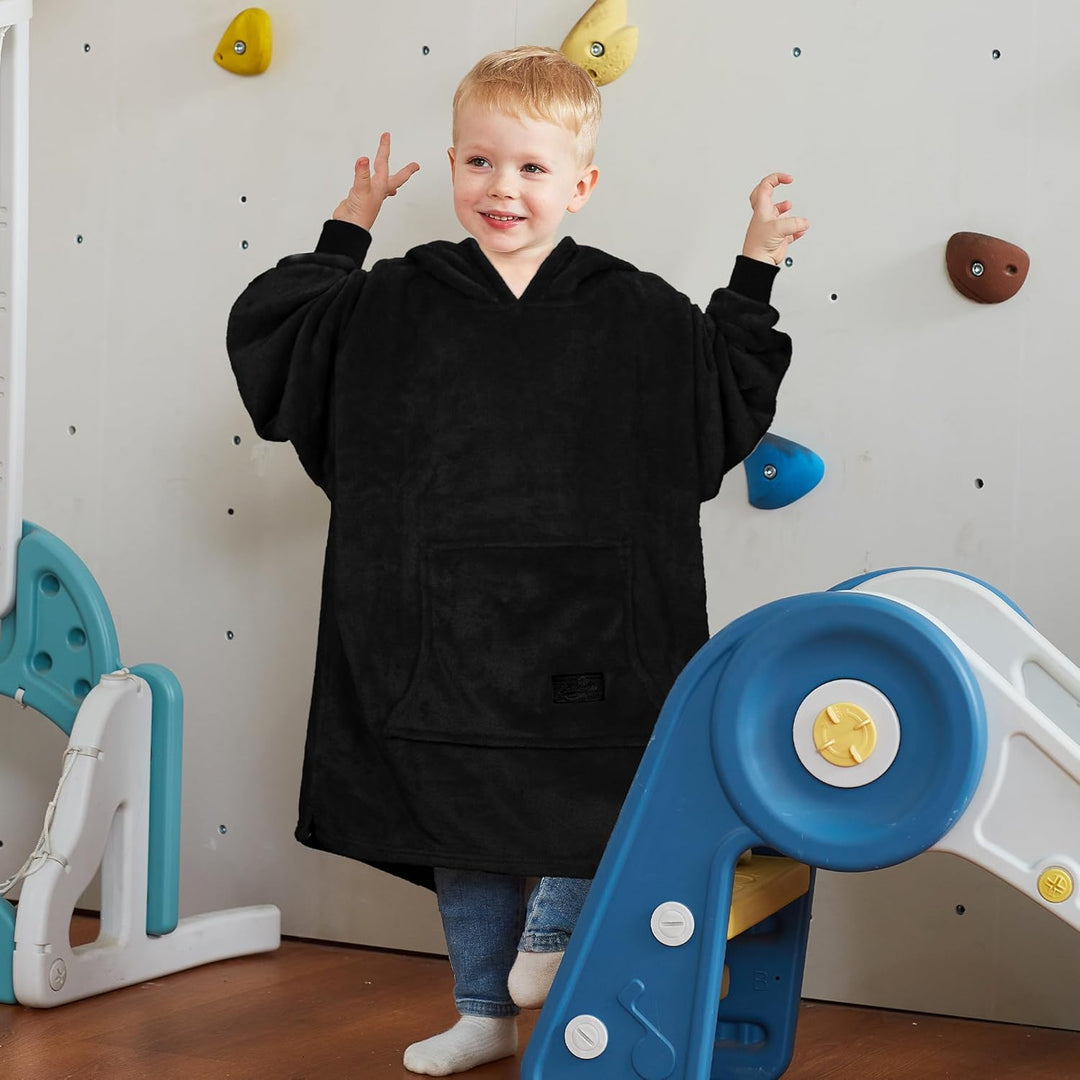 Catalonia Classy Kinder Hoodie Decke, übergrosse Kuschel Hoodie Kinder, Mädchen Jungen Kuschel Fleec