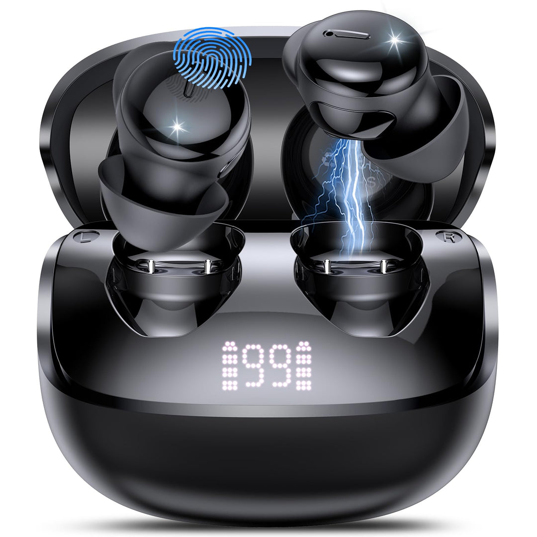Bluetooth Kopfhörer In Ear, Mini Schlafkopfhörer für Seitenschläfer 2026 | Bluetooth 5.4 Hi-Fi Sound