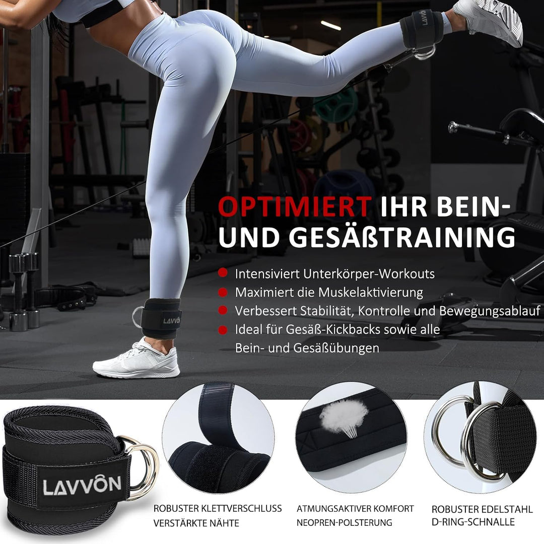Langhantel Polster Set - Hip Thrust Pad Polster für Langhantelstange - Hantel Nackenpolster, Polster
