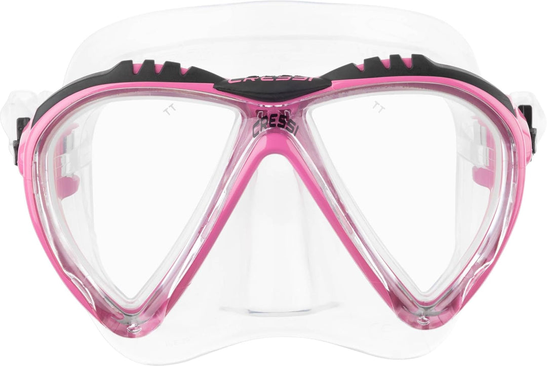Cressi Tauchmaske Lince Low Volume Made In Italy Rosa, Rosa