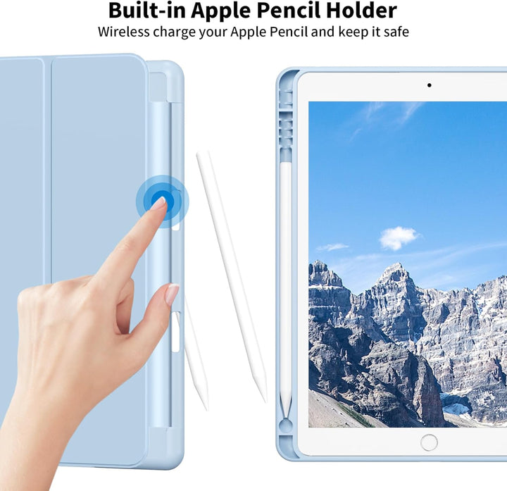 Tastatur Hülle für iPad Pro 11" 4.Gen 2022/3.Gen 2021/2.Gen 2020 mit Pencil Halter,red-2, red-2