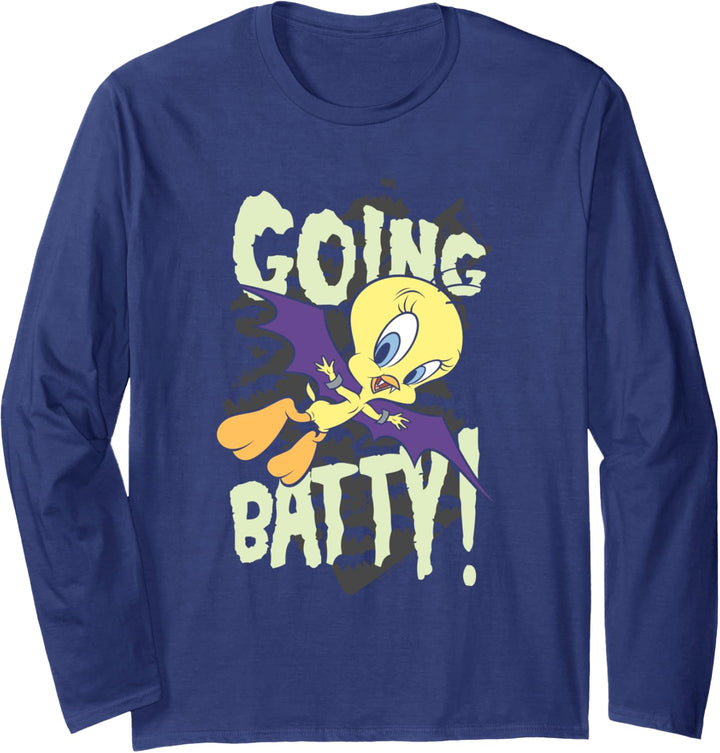Looney Tunes Going Batty Langarmshirt