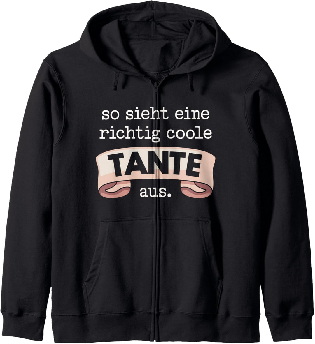 Coole Tante Spruch Geburtstag Beste Tante Kapuzenjacke