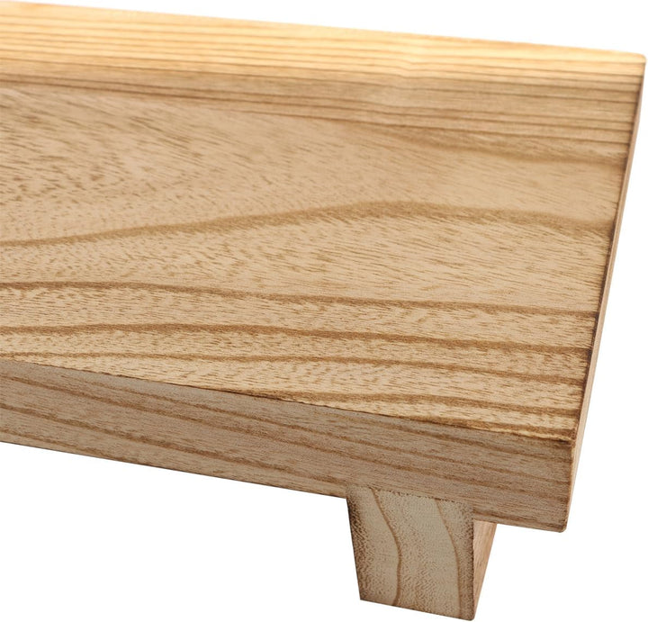 Tritthocker aus Holz, kleiner Nachttisch, Holzhocker, Pflanzenständer, Basis für die Dekoration zu H