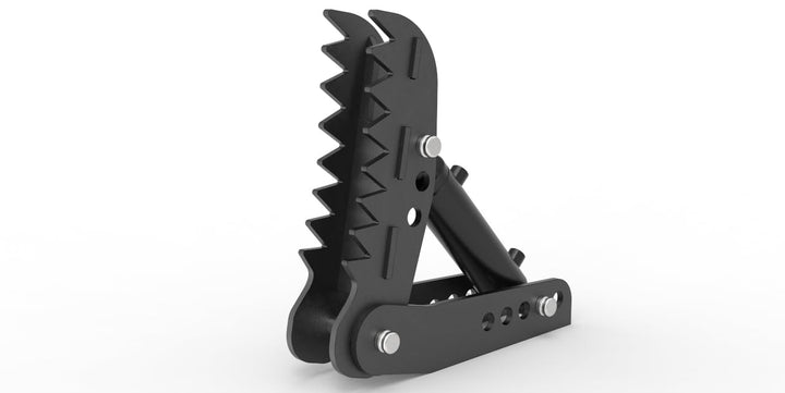 Joma-Tech Baggerdaumen für Minibagger von 1-3t, Niederhalter mit Hydraulikzylinder