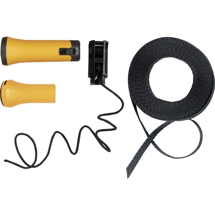 Original Ersatz-Griff und Seil für Fiskars Bypass Teleskop-Schneidgiraffe UPX82, Schwarz/Orange, 102