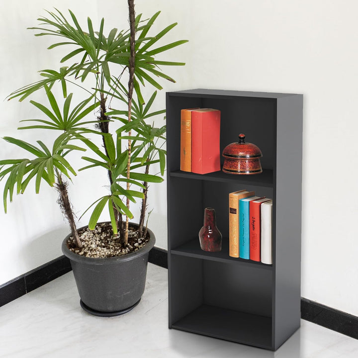 habeig Tube Bücherregal Standregal 3 Fächer Belastung Regalboden 30kg Standregal (80 x 42,5 x 29,5 c