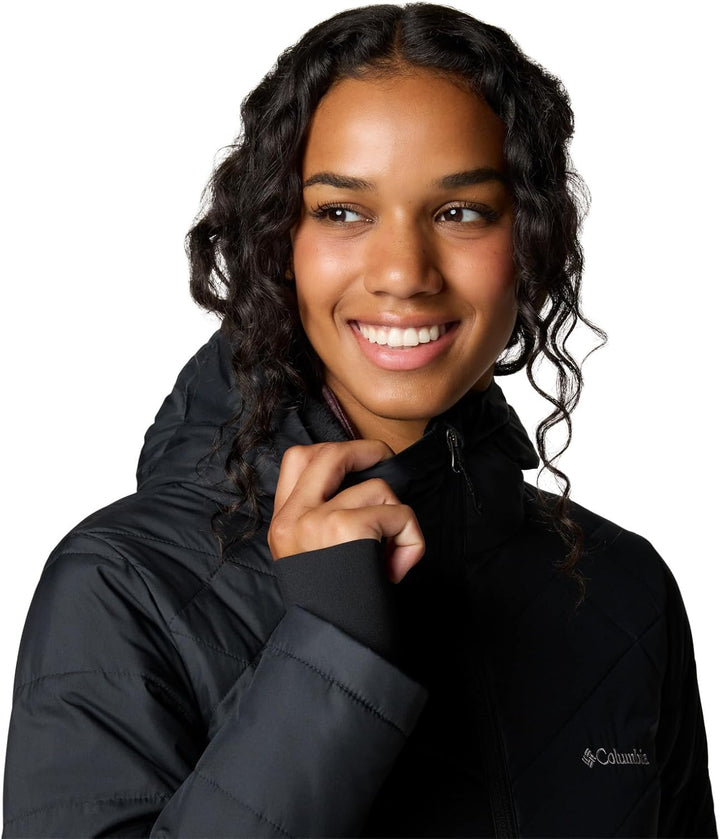 Columbia Damen First Generation Heavenly Long Hooded Jacket Heavenly Long Hooded Jacket (1er Pack) S