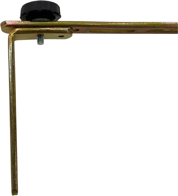 ESTEXO Balkonhängetisch Balkontisch Hängetisch 60x40 cm Klapptisch Balkon Tisch Weiss Klappbar