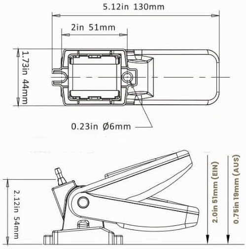 Schwimmschalter Automatischer Bilgenpumpen-Steuerschalter für Boote Feuchtigkeitsdichte Dichtungen f