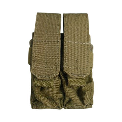 Flyye Doppel 9mm Magazintasche Ver. FE MOLLE Coyote Braun