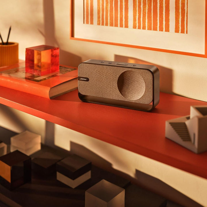 Bose SoundLink Home Lautsprecher, Premium, tragbarer und kabelloser Bluetooth-Regal-Lautsprecher, bi