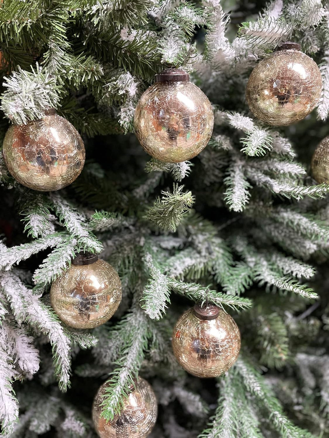 12er Set edle Luxus Glas Weihnachtskugeln Ø 8cm Weihnachtsbaum Kugeln Christbaumkugeln Weihnachts De