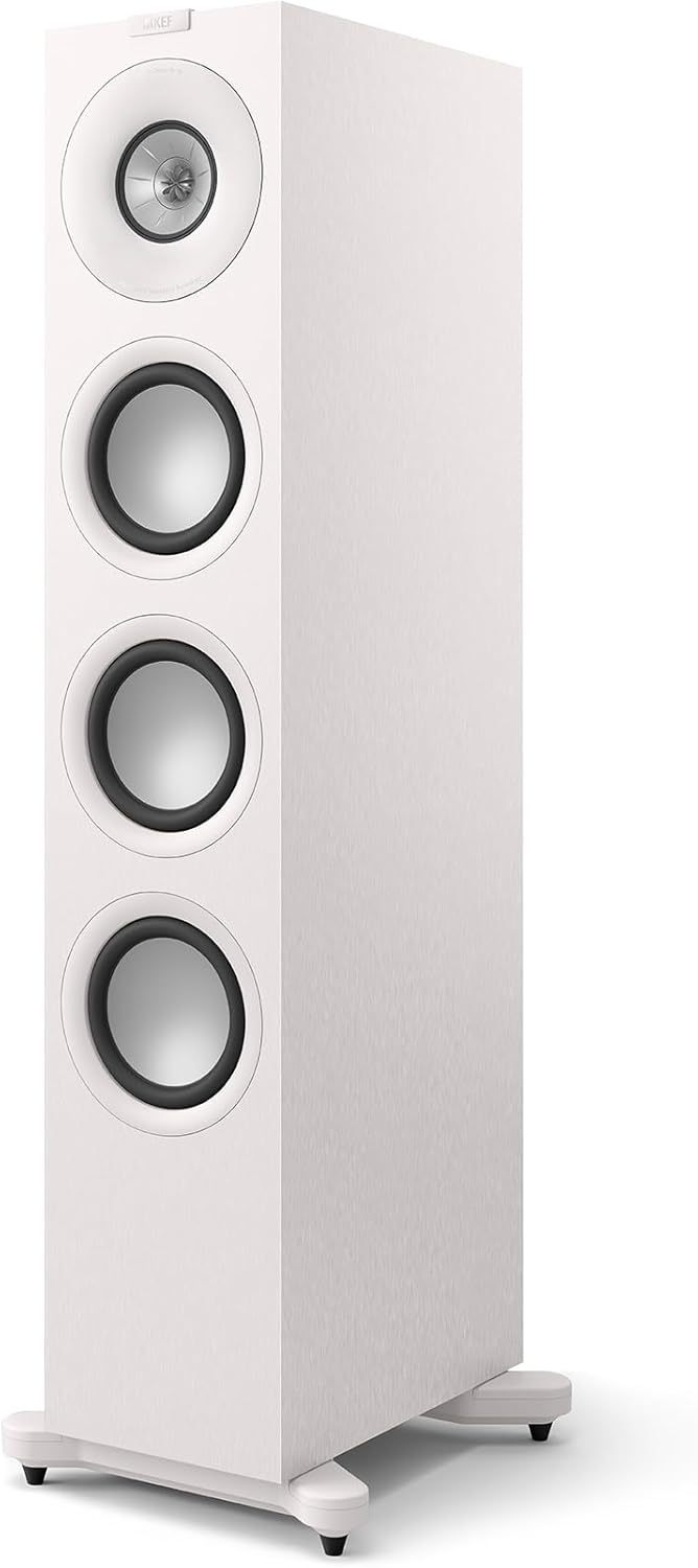 KEF Q11 Meta passiver HiFi-Standlautsprecher, Satin White | Musik | TV & Heimkino | Gaming | 3-Wege-