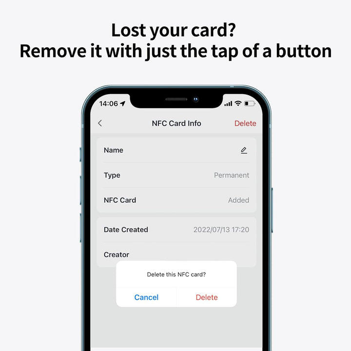 SwitchBot Card for Unlocking Your SwitchBot Lock via Keypad or Keypad Touch (3 Pack), Card