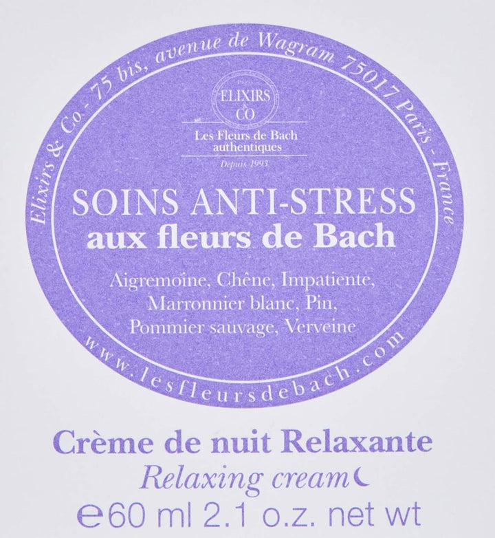 Les Fleurs De Bach Anti Stress Night Cream 60ml