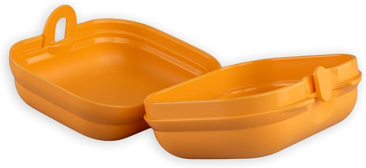 Tupperware To Go Mini-Twin orange Winnie Pooh Tigger Tiger Grösse 1 Brotdose Twin Schule Kindergarte