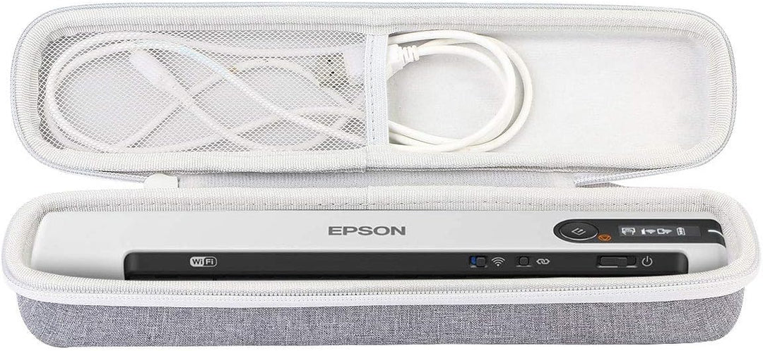 co2CREA Hart reiseschutzhülle Etui Tasche für Epson Workforce ES-50 ES-60W DS-70 DS-80W Tragbarer Sc