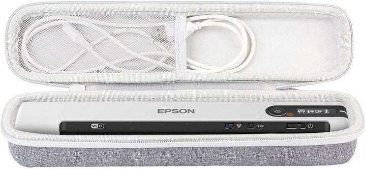 co2CREA Hart reiseschutzhülle Etui Tasche für Epson Workforce ES-50 ES-60W DS-70 DS-80W Tragbarer Sc