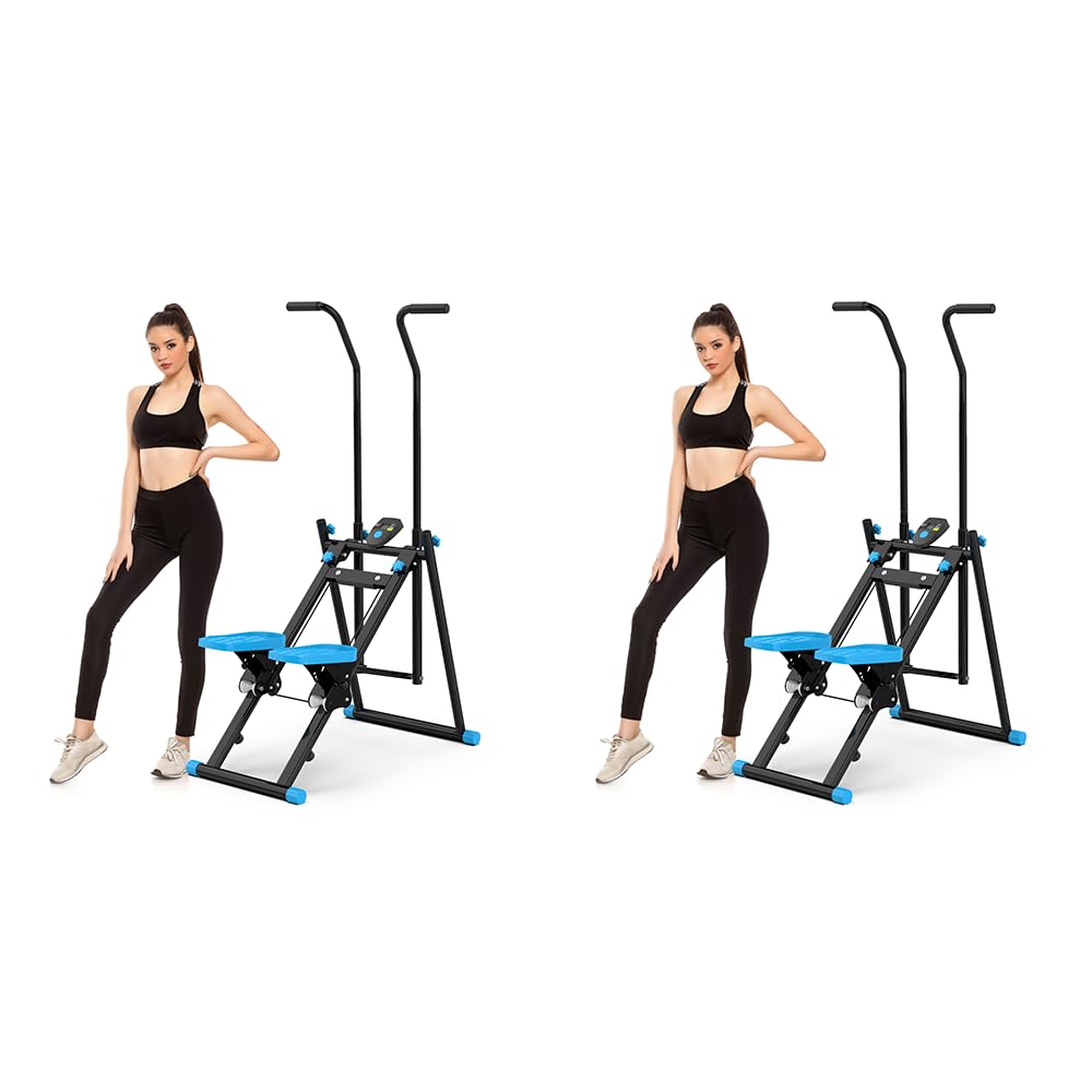 Stepper für Zuhause – Upgrade-Vertikales Klettertrainingsgerät, Kletterfitnessgerät für Ganzkörper-W