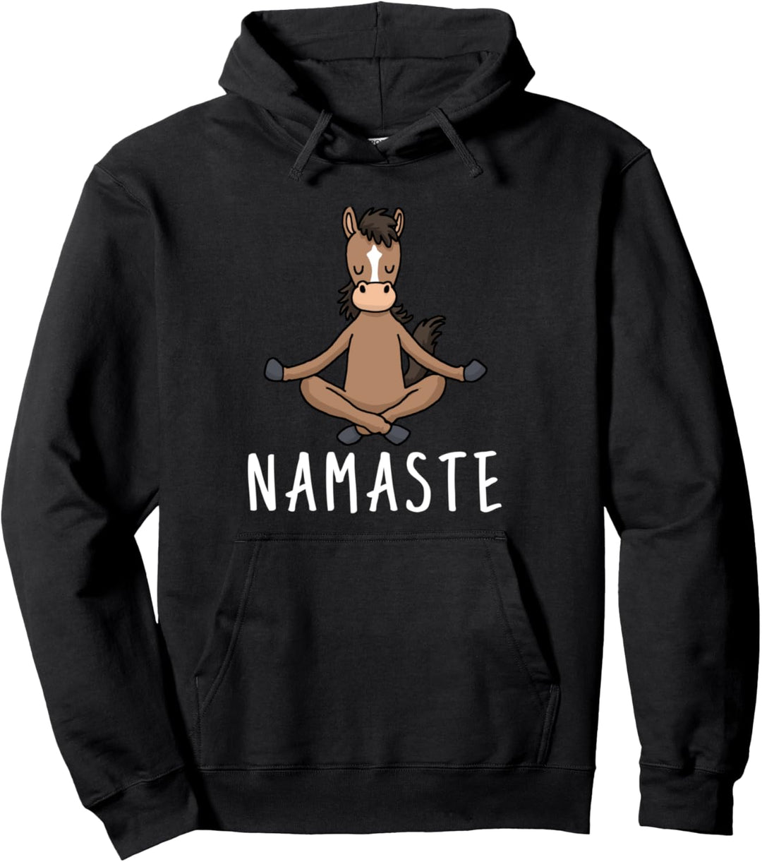 Pferde Yoga Pullover Hoodie