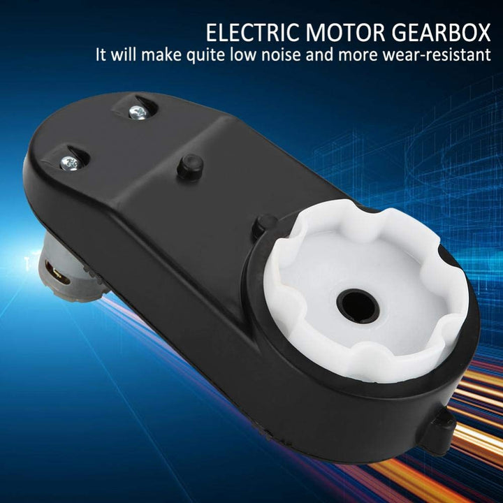 Getriebe mit 6V / 12V Motor, RS390 Elektromotor Getriebe 6V / 12V 12000-20000RPM für Kinder Elektroa