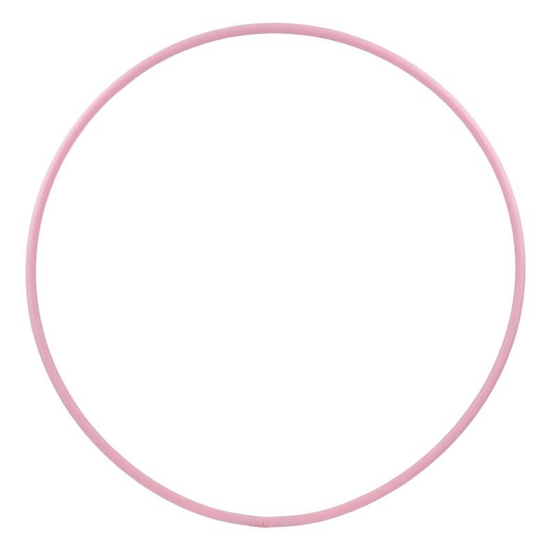 HOOPOMANIA Hula Hoop Rohling 16mm [Ø60/70/80/90/100cm - HDPE] – Hula Hoop selbst gestalten Rosa Ø60c